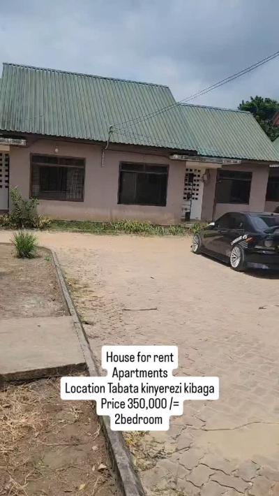 Nyumba/Apartment ya vyumba viwili inapangishwa Tabata, Dar Es Salaam