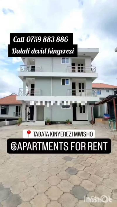 Nyumba/Apartment ya vyumba viwili inapangishwa Tabata, Dar Es Salaam