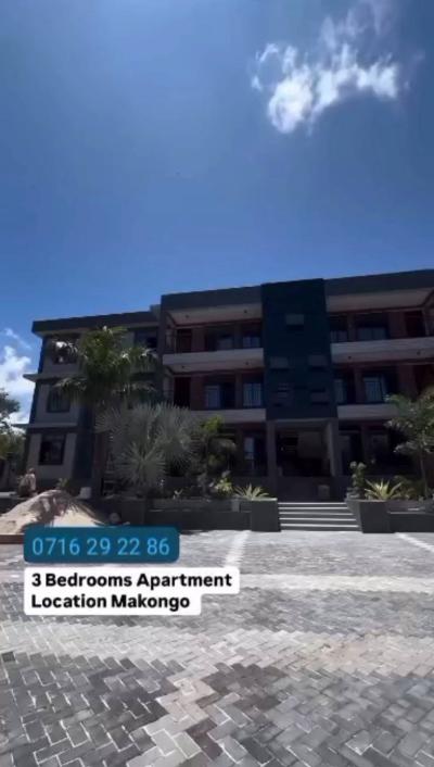 Nyumba/Apartment ya vyumba vitatu inapangishwa Makongo, Dar Es Salaam