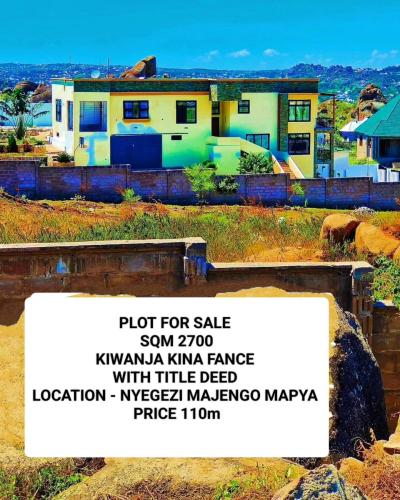 Plot for sale at Nyegezi, Mwanza