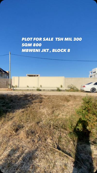 Plot for sale at Mbweni, Dar Es Salaam