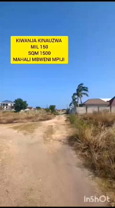 Plot for sale at Mbweni, Dar Es Salaam