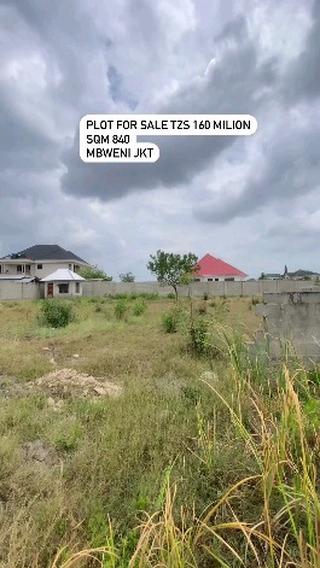 Plot for sale at Mbweni, Dar Es Salaam