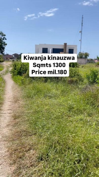 Plot for sale at Mbweni, Dar Es Salaam