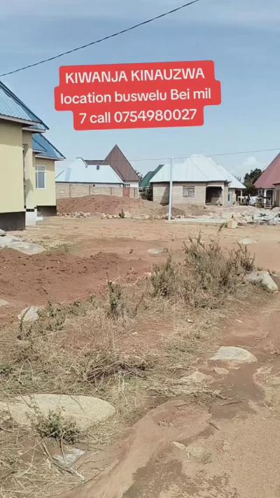 Plot for sale at Buswelu, Mwanza