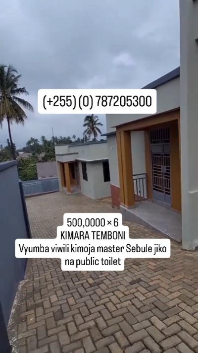 Nyumba/Apartment ya vyumba viwili inapangishwa Kimara, Dar Es Salaam