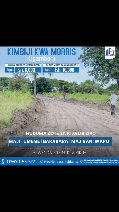 Plots for sale at Kimbiji, Dar Es Salaam