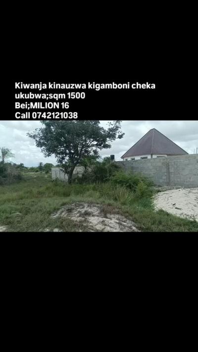 Plot for sale at Kigamboni, Dar Es Salaam