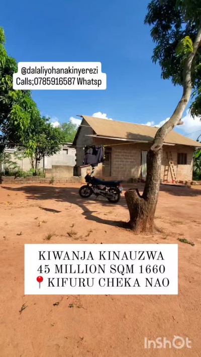 Kiwanja kinauzwa Mawasiliano, Morogoro