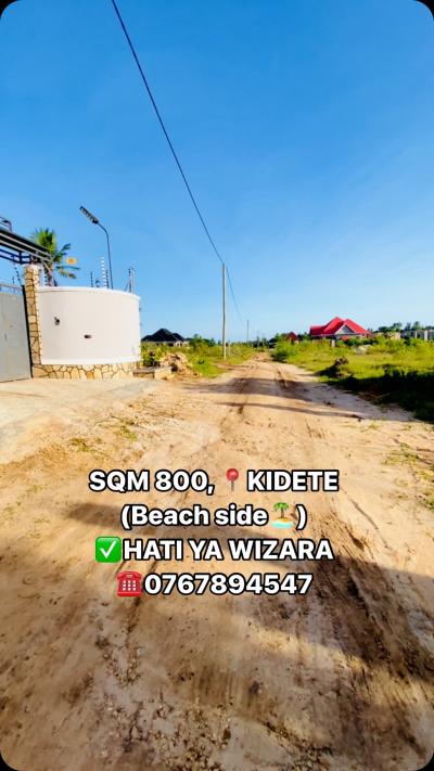 Plot for sale at Kigamboni, Dar Es Salaam