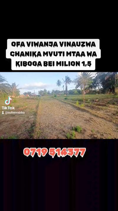 Plots for sale at Chanika, Dar Es Salaam