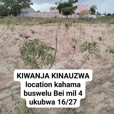 Plot for sale at Buswelu, Mwanza