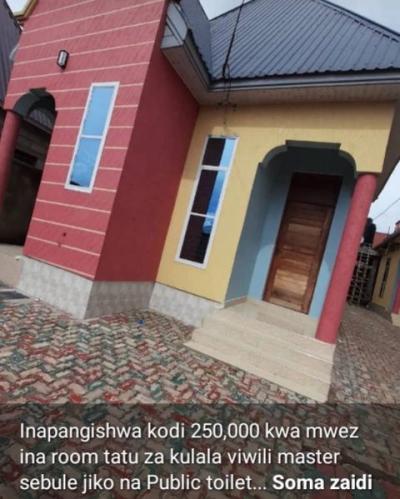 House for rent at Iwambi, Mbeya