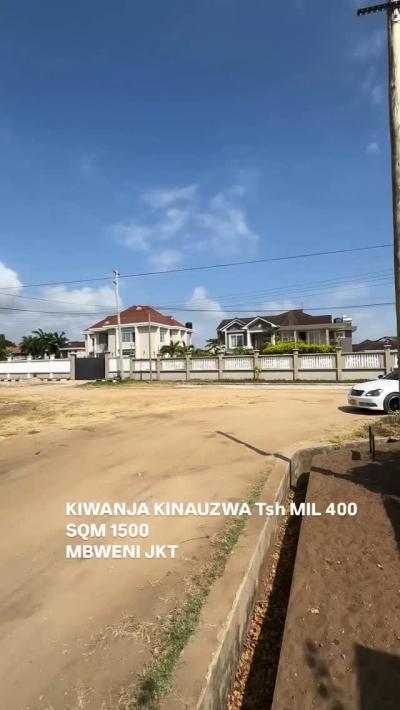 Plot for sale at Mbweni, Dar Es Salaam