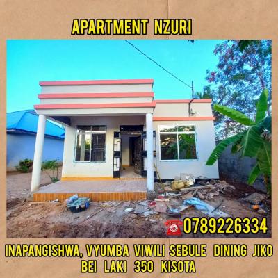 2 Bedrooms House for Rent at Kigamboni, Dar Es Salaam