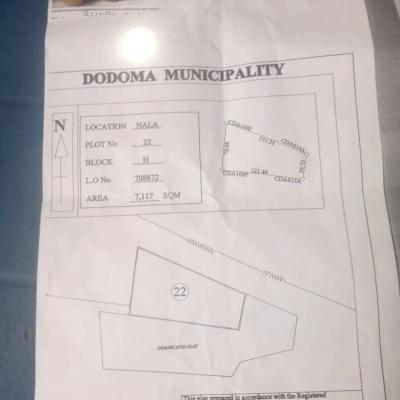 Kiwanja kinauzwa Nala, Dodoma