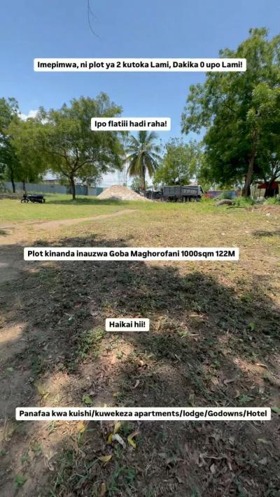 Plot for sale at Goba, Dar Es Salaam