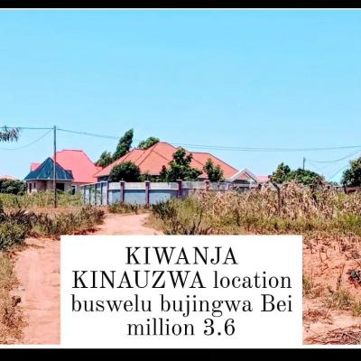 Plot for sale at Buswelu, Mwanza