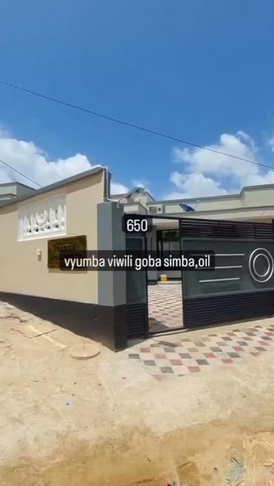 Nyumba/Apartment ya vyumba viwili inapangishwa Goba, Dar Es Salaam