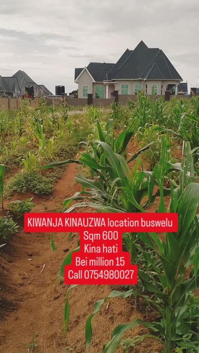 Plot for sale at Buswelu, Mwanza