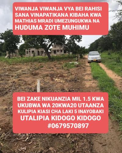 Plots for sale at Makurunge, Pwani