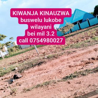 Kiwanja kinauzwa Buswelu, Mwanza