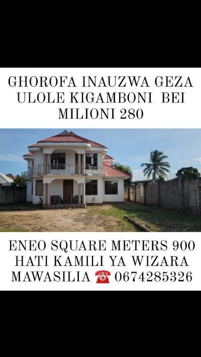 Nyumba inauzwa Kigamboni, Dar Es Salaam