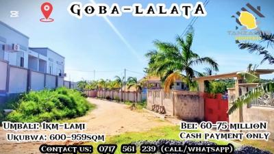 Plots for sale at Goba, Dar Es Salaam