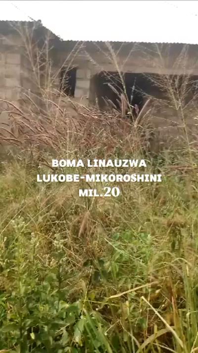 Plot for sale at Lukobe, Morogoro