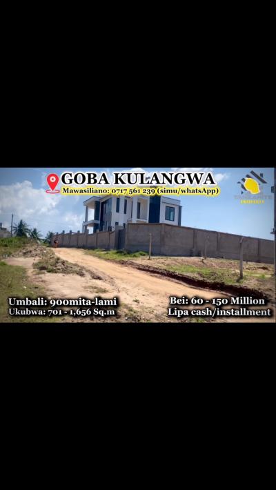 Plot for sale at Goba, Dar Es Salaam