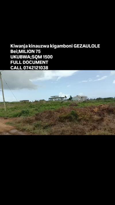 Plot for sale at Kigamboni, Dar Es Salaam