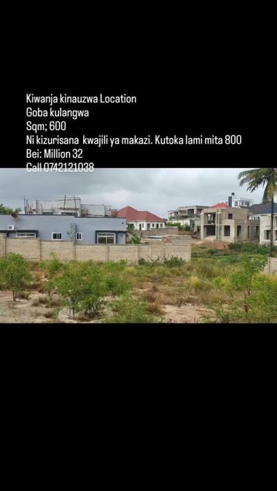 Plot for sale at Goba, Dar Es Salaam