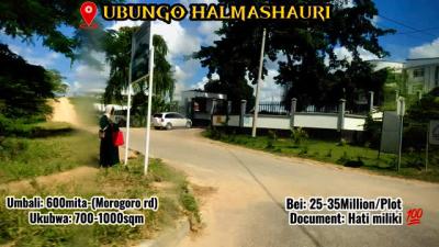 Plots for sale at Mbezi, Dar Es Salaam