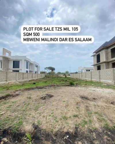 Plot for sale at Mbweni, Dar Es Salaam