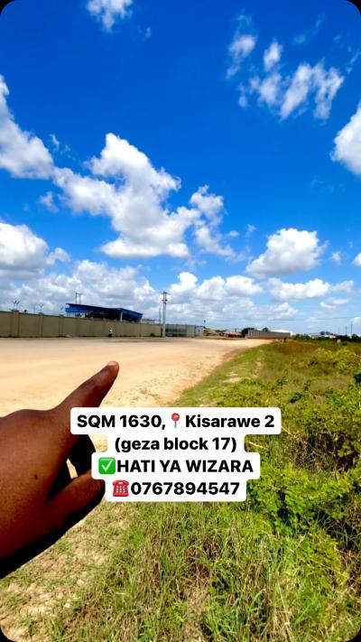 Kiwanja kinauzwa Kisarawe, Pwani