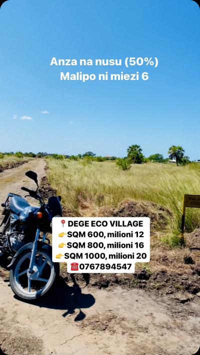 Plots for sale at Kigamboni, Dar Es Salaam