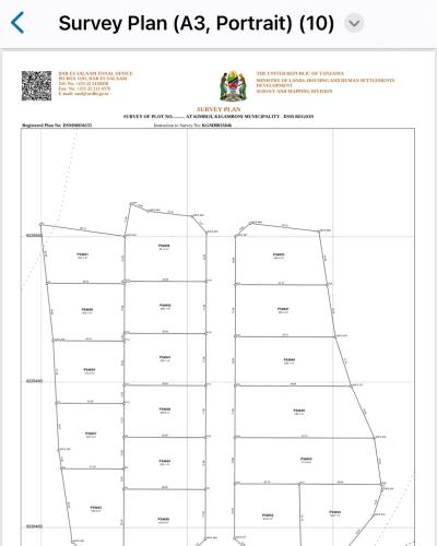 Plots for sale at Kimbiji, Dar Es Salaam