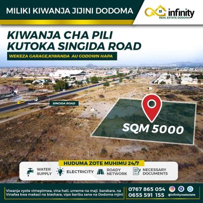 Plot for sale at Mnadani, Dodoma