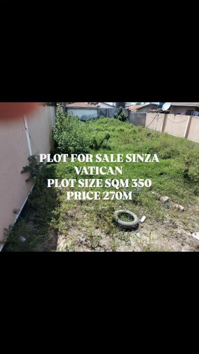 Plot for sale at Sinza, Dar Es Salaam