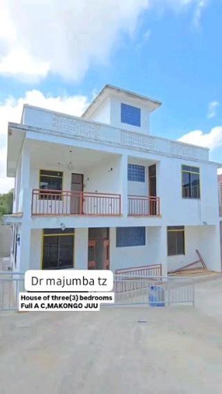 Nyumba/Apartment ya vyumba vitatu inapangishwa Makongo, Dar Es Salaam