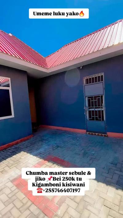 1 Bedrooms House for Rent at Kigamboni, Dar Es Salaam