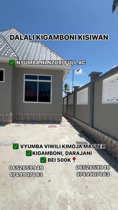 2 Bedrooms House for Rent at Kigamboni, Dar Es Salaam