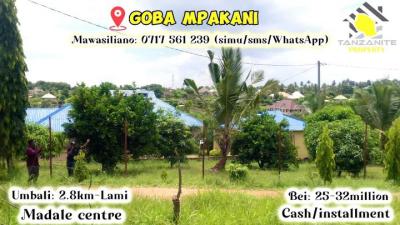 Plots for sale at Goba, Dar Es Salaam