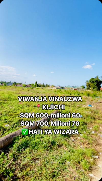 Plots for sale at Kijichi, Dar Es Salaam