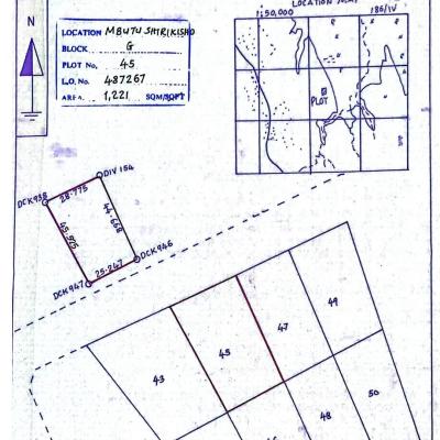 Plots for sale at Mbutu, Tabora