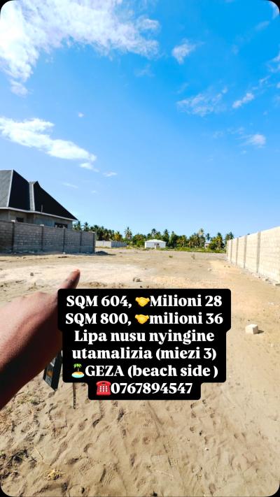 Plots for sale at Kigamboni, Dar Es Salaam