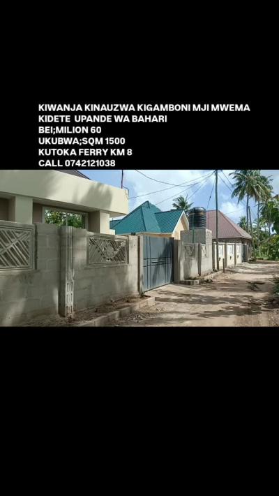 Plot for sale at Kigamboni, Dar Es Salaam