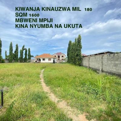 Plots for sale at Mbweni, Dar Es Salaam