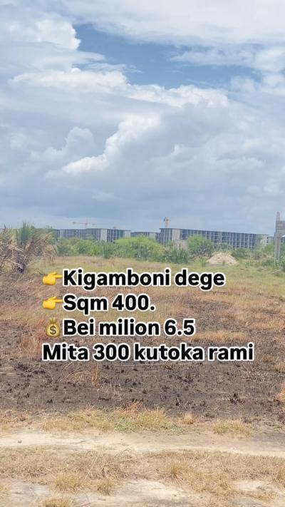 Kiwanja kinauzwa Kigamboni, Dar Es Salaam