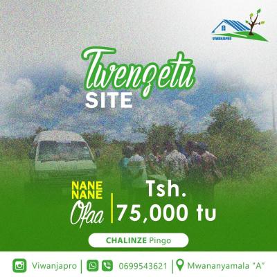 Plots for sale at Bagamoyo, Mbeya